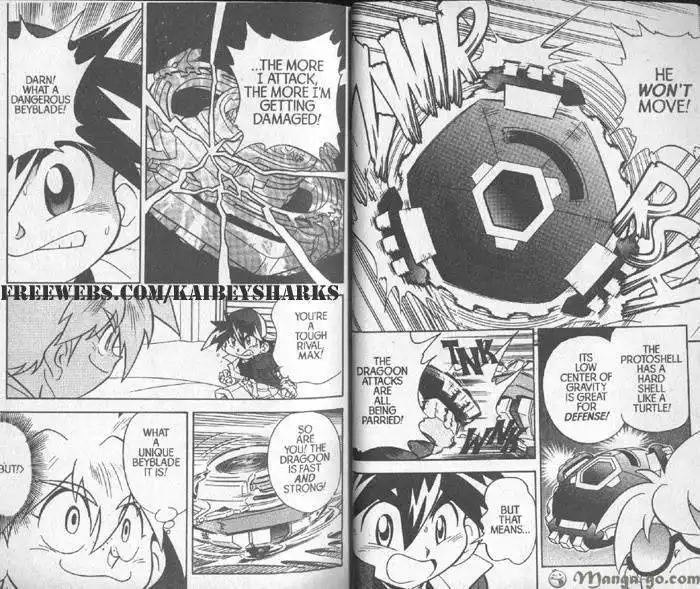 Bakuden Shoot Beyblade Chapter 2.3 34